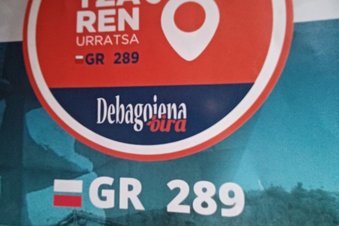 Etapa 3 GR 289 Paso del Oso/Hartzaren Urratsa:Cima de Aitzorrot(736 m.)